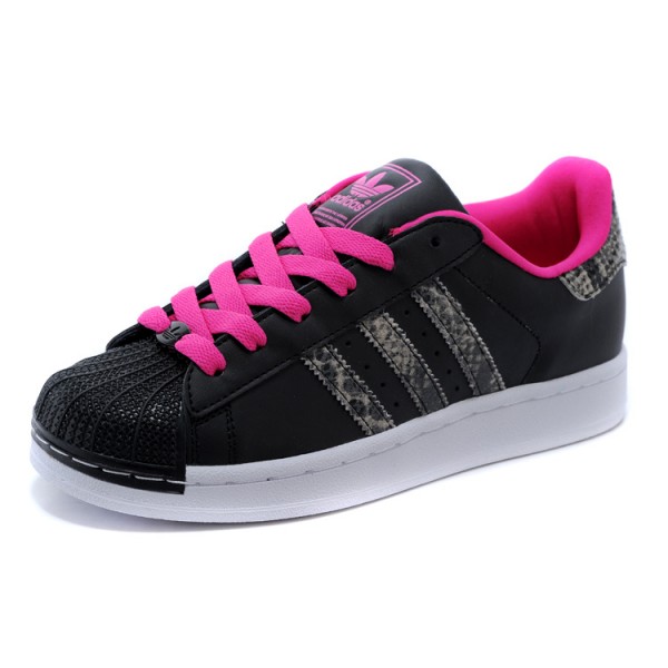 adidas superstar noir et rose